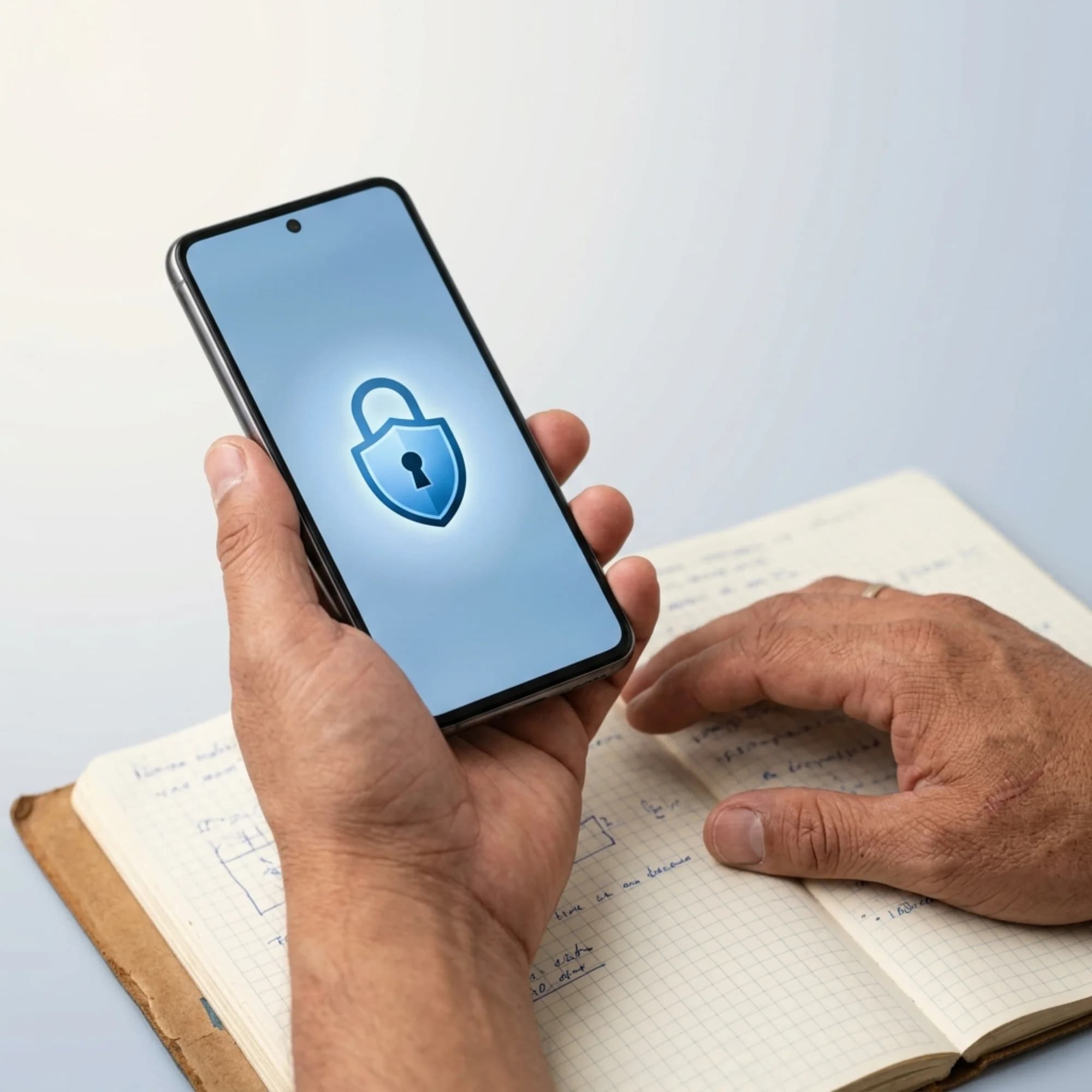 Celular protegido para una conversación discreta